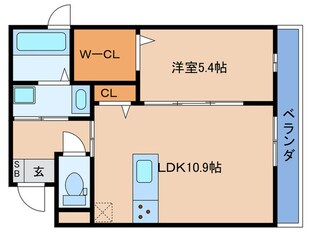 CASA　FIORIRE　三社の物件間取画像